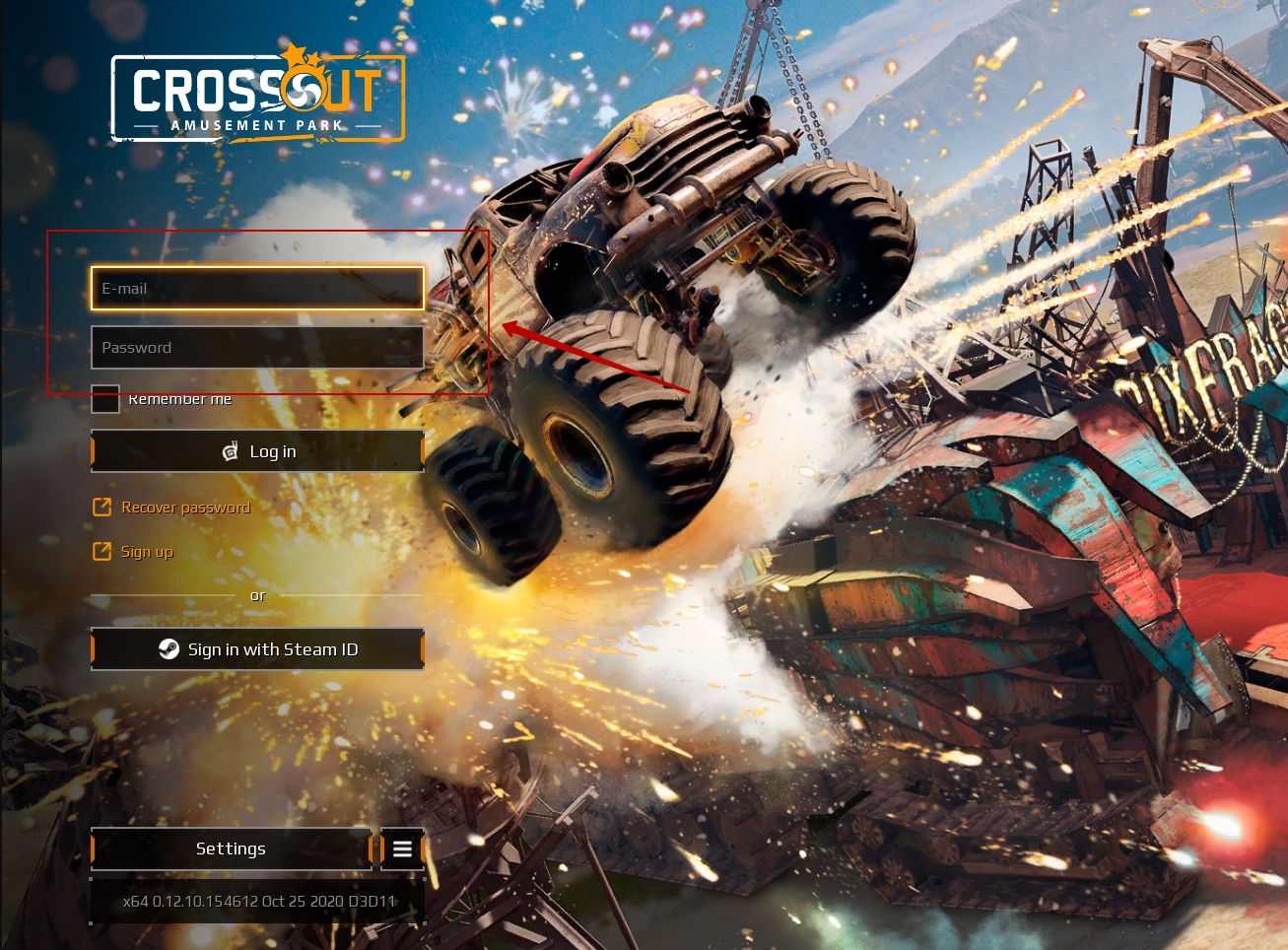 Crossout no Steam