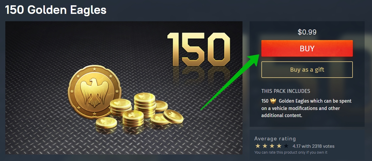 How To Purchase Eagles Gaijin Support