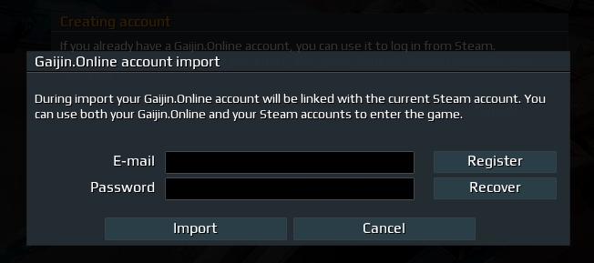 Can't link my steam account